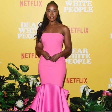 Nia Jervier at the premiere of Dear White People.